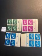 332v-337v ongetand blokken 4, Postzegels en Munten, Postzegels | Nederland, Ophalen of Verzenden, T/m 1940, Postfris