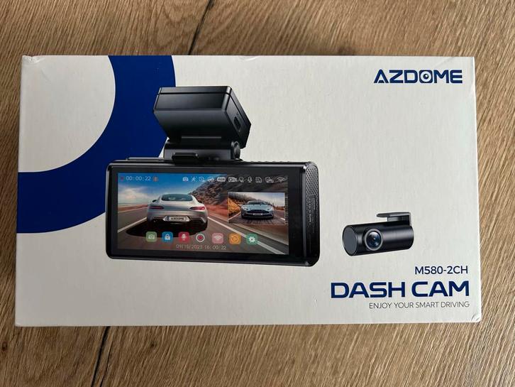 AZDOME M580-2CH Dashcam - Nieuw!, Auto diversen, Dashcams, Nieuw, Ophalen of Verzenden
