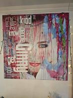 Abstract Portret Schilderij, Antiek en Kunst, Ophalen