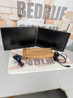 2 Beeldschermen Monitors met standaard HP LE2201W Widescreen, Ingebouwde speakers, 3 tot 5 ms, Ophalen of Verzenden, HP