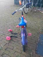 16 inch kinderfiets met zijwieltjes - 4-6 jaar, Ophalen of Verzenden, Gebruikt, Onbekend, Verstelbare zitting