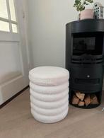 Teddy Poef & Bankje - Set (zo goed als nieuw!), Huis en Inrichting, Banken | Voetenbanken en Poefen, Ophalen, Minder dan 50 cm