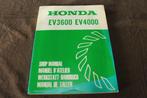 Honda EV3600 EV4000 1982 generator shop manual, Motoren, Ophalen of Verzenden, Honda