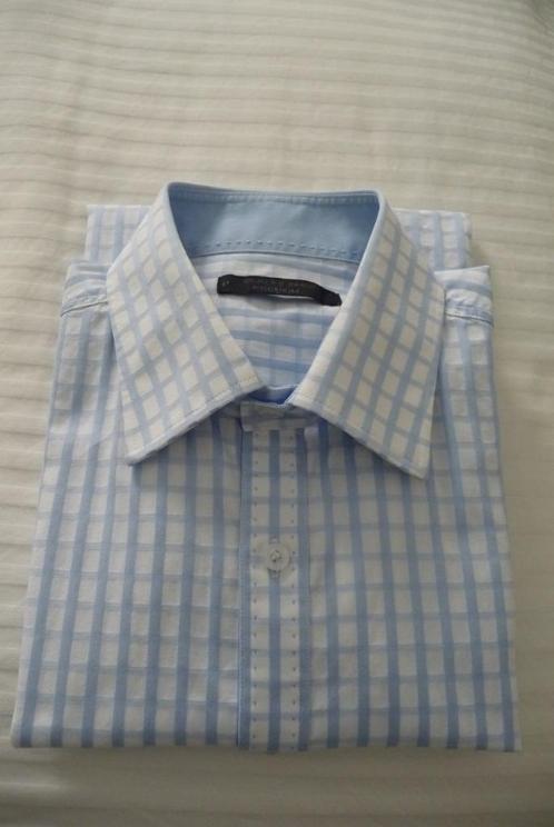 Blouse van Jack&Jones - L, Kleding | Heren, Overhemden, Zo goed als nieuw, Halswijdte 41/42 (L), Blauw, Ophalen of Verzenden