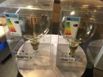 2x Ikea Lunnom LED-lampen E27 400 lumen (=35W) in verpakking, Huis en Inrichting, Lampen | Losse lampen, Ikea, Lunnom, Filament, LED, Groot