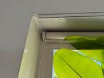 Rolgordijn gebroken wit. Ca 2,30 m breed, ca 1,80 hoog, Ophalen, Gebruikt, Wit, 200 cm of meer