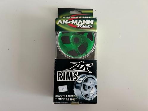 Ansmann 1/8 buggy minion chrome-green 2160000003 rc auto, Hobby en Vrije tijd, Modelbouw | Radiografisch | Auto's, Nieuw, Auto offroad