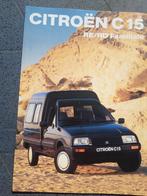 folder Citroën C15 Familiale RE / RD - Duits, Ophalen of Verzenden, Zo goed als nieuw, Citroën