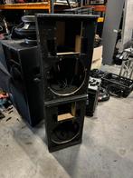 2 Zelfbouw 15 inch speaker kasten, Audio, Tv en Foto, Luidsprekers, Zo goed als nieuw, Ophalen