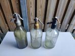 3 Antieke Franse spuitflessen, Antiek en Kunst, Curiosa en Brocante, Ophalen of Verzenden