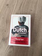 The Dutch, I presume? Kwartet - Kaartspel, Drie of vier spelers, Ophalen of Verzenden, Nieuw