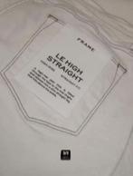 Frame - Prachtige high waist Jeans maat W28 - Nieuw €290, Wit, Nieuw, Ophalen of Verzenden, Frame