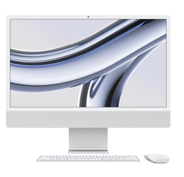 Apple iMac 24" (2023) Zilver M3 8GB 256GB Factuur + Garantie, Computers en Software, Apple Desktops, Nieuw, iMac, 8 GB, Ophalen of Verzenden