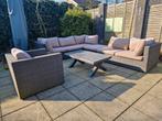 Intratuin loungeset met stoel en tafel, Tuin en Terras, Tuinsets en Loungesets, Ophalen, Overige materialen, Gebruikt, 6 zitplaatsen