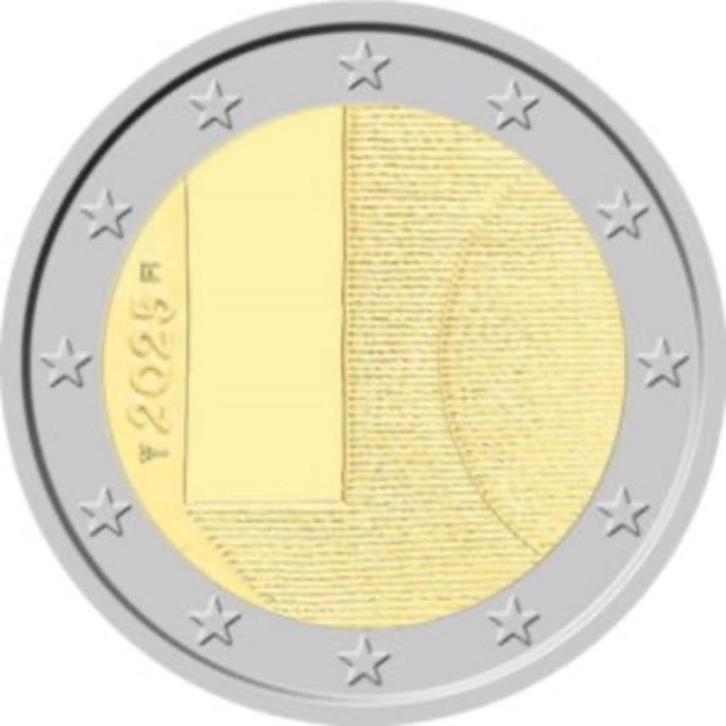 2 euro Finland “Diplomatie & Buitenlands beleid’’ UNC 2025, Postzegels en Munten, Munten | Europa | Euromunten, Losse munt, 2 euro
