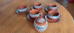 Bulgaars Theeservies - Handbeschilderd, Antiek en Kunst, Ophalen of Verzenden