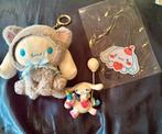 Sanrio Cinnamoroll keychain en figuurtje set, Ophalen of Verzenden, Nieuw, Knuffel of Figuurtje