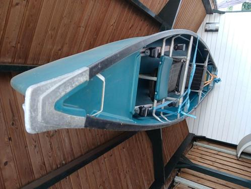 COLMAN KANO 3 PERSOONS + 2 MOTOREN, Watersport en Boten, Kano's, Zo goed als nieuw, Canadese kano of Open kano, Ophalen