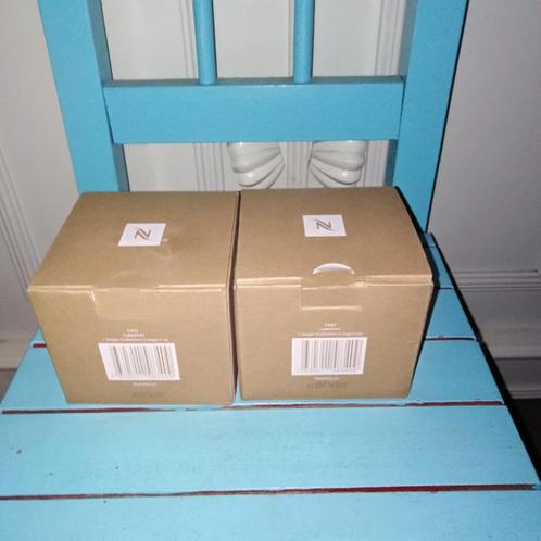 Nespresso Origin Lungo kopjes set van 2 stuks in doosje, Huis en Inrichting, Keuken | Servies, Zo goed als nieuw, Kop(pen) en/of Schotel(s)