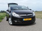 Opel Corsa 1.2 16V 3D Easytronic 2010 Zwart. Z.g.o.h., Auto's, Euro 5, 750 kg, 1229 cc, Zwart