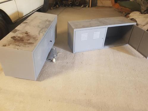 Handige, metalen kastjes met slot en sleutel., Huis en Inrichting, Kasten | Lockerkasten, Gebruikt, Ophalen