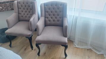 Prachtige set van 2 fauteuils en een bank. beschikbaar voor biedingen