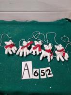 Slinger met herten wit , [a652], Diversen, Kerst, Ophalen of Verzenden, 'T Olde Gre-j, Info@toldegrej.nl, Endepoelstraat 20f Didam