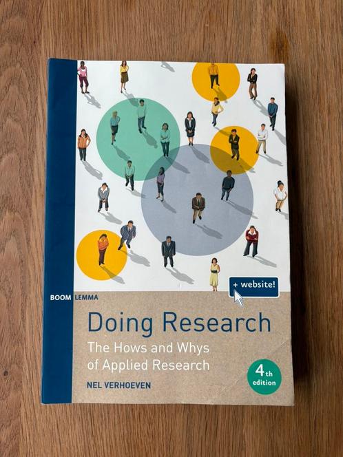 Doing Research, Boeken, Studieboeken en Cursussen, Zo goed als nieuw, HBO, Ophalen of Verzenden
