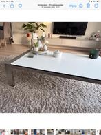 Salontafel Bree’s new world rvs met trespa blad, Ophalen, 100 tot 150 cm, 50 tot 100 cm, Zo goed als nieuw