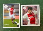 2 voetbalplaatjes Luis Suarez Ajax, Verzamelen, Sportartikelen en Voetbal, Ophalen of Verzenden, Zo goed als nieuw, Ajax