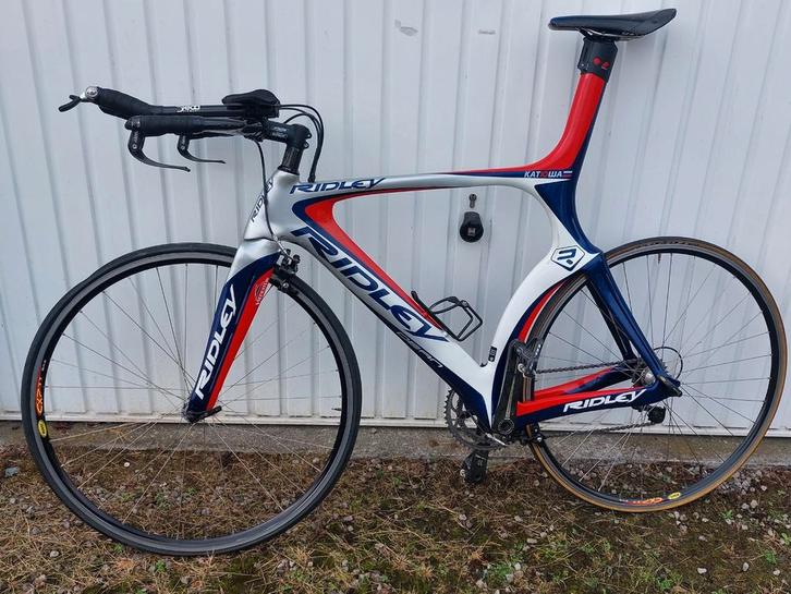 RIDLEY DEAN TIJDRITFIETS (ex Stijn Vandenbergh), Fietsen en Brommers, Fietsen | Racefietsen, Gebruikt, Overige merken, Carbon