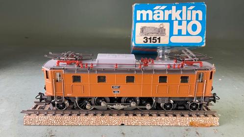 Marklin ho 3151 E locomotief SBB in doos, Hobby en Vrije tijd, Modeltreinen | H0, Gebruikt, Locomotief, Wisselstroom, Märklin