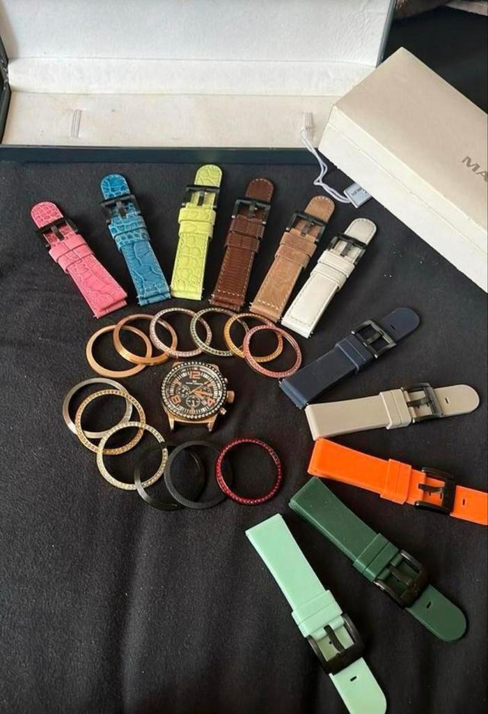 Marc coblen horloge complete set, Sieraden, Tassen en Uiterlijk, Horloges | Dames, Zo goed als nieuw, Overige merken, Ophalen of Verzenden