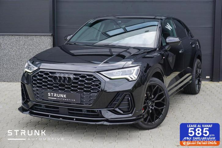 Audi Q3 Sportback 35 TFSI S black edition ABT pakket 20 LMV, Auto's, Audi, Bedrijf, Te koop, Q3, ABS, Achteruitrijcamera, Adaptive Cruise Control