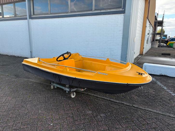 MBL Console met stuur console mono kabel, Watersport en Boten, Vis- en Consoleboten, Gebruikt, 70 pk of meer, 3 tot 6 meter, Benzine
