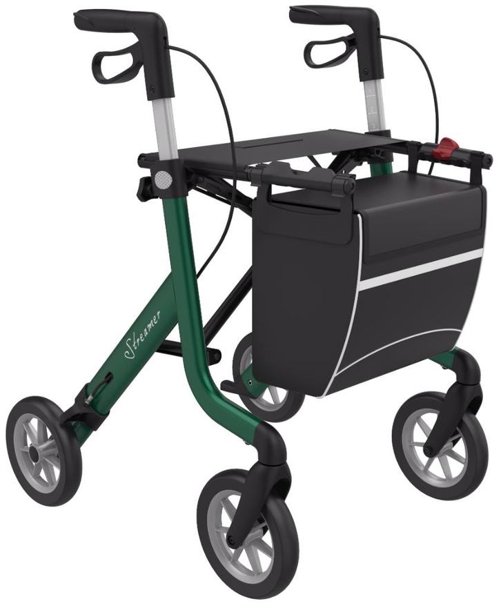 Rollator STREAMER Lichtgewicht mét gratis servicebeurt, Diversen, Rollators, Nieuw, Lichtgewicht, Opvouwbaar, Ophalen