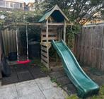 Smoby speelhuis met glijbaan, klimwand, touwladder, schommel, Kinderen en Baby's, Speelgoed | Buiten | Speeltoestellen, Ophalen