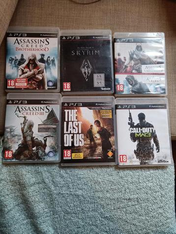 PS3 Games - Assassin's Creed, Skyrim, Call of Duty beschikbaar voor biedingen