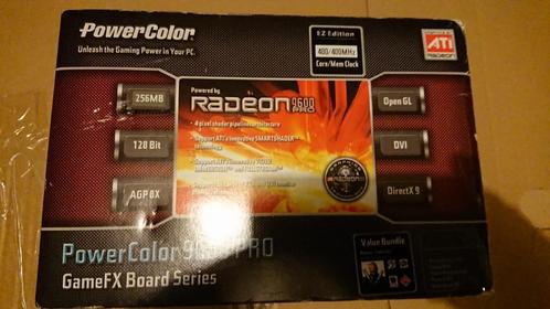 Radeon PowerColor 9600 pro (Nieuw), Computers en Software, Moederborden, Nieuw, Overige typen, Ophalen of Verzenden