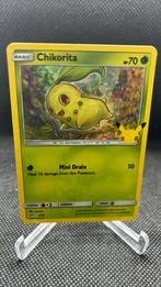 Chikorita 3/25 nm holo McDonald’s 25th, Hobby en Vrije tijd, Verzamelkaartspellen | Pokémon, Ophalen of Verzenden, Losse kaart