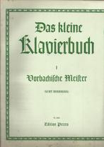 Bo847 bladmuziek piano das kleine klavierbuch, Muziek en Instrumenten, Bladmuziek, Gebruikt, Klassiek, Ophalen of Verzenden, Artiest of Componist