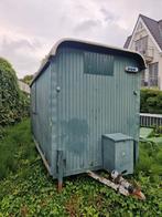 Pipowagen of Schaftkeet, Doe-het-zelf en Verbouw, Bouwketen en Schaftketen, Ophalen, Gebruikt