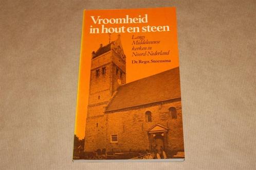 Vroomheid in hout en steen. Middeleeuwse kerken., Boeken, Geschiedenis | Stad en Regio, Gelezen, 20e eeuw of later, Ophalen of Verzenden