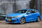 BMW 1-serie 118i Executive Edition M Sport | Panoramadak, 65 €/maand, Stof, Gebruikt, Blauw