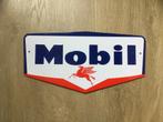 Mobil Oil Reclamebordje Olie Pegasus, Verzamelen, Nieuw, Ophalen of Verzenden