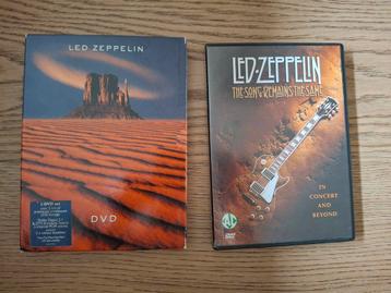 2x Led Zeppelin DVD's: The Song Remains the Same & Meer beschikbaar voor biedingen