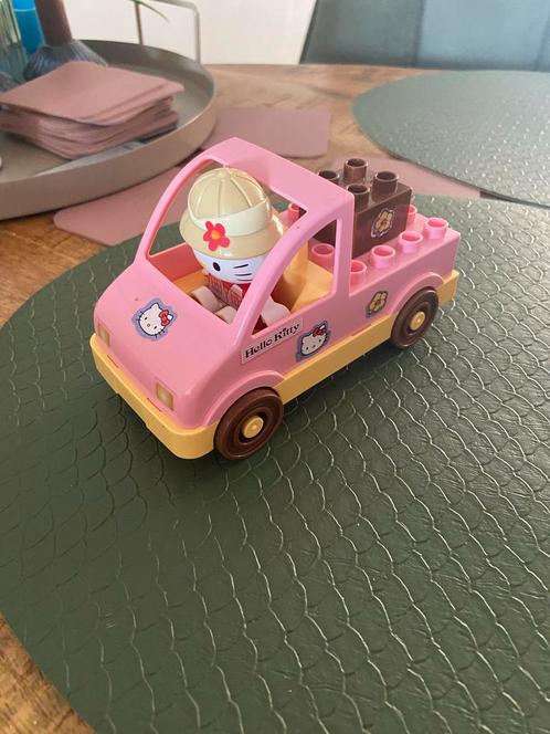 Hello Kitty Auto unico, Kinderen en Baby's, Speelgoed | Bouwstenen, Zo goed als nieuw, Overige merken, Ophalen of Verzenden