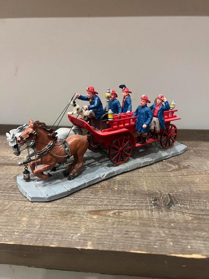 Lemax Hook & Ladder Brandweerwagen, Diversen, Kerst, Ophalen