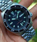 Seiko SKX173 '' Singapore'', Ophalen of Verzenden, Waterdicht, Zwart, IOS