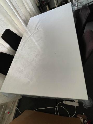 Witte Eettafel 90x160 beschikbaar voor biedingen